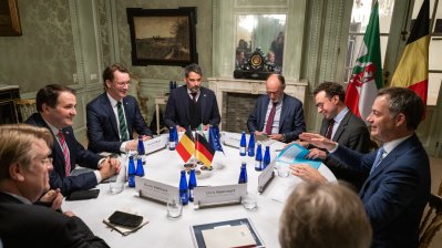 Regierungskonsultationen zwischen der belgischen und der nordrhein-westfälischen Regierung in Brüssel