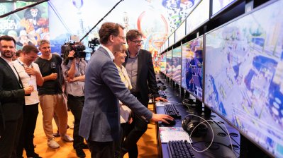 Ministerpräsident Hendrik Wüst eröffnet die gamescom 2022