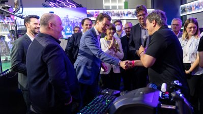 Ministerpräsident Hendrik Wüst eröffnet die gamescom 2022