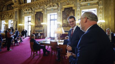 Paris-Reise: Gespräche mit den Mitgliedern der Deutsch-Französischen Freundschaftsgruppe im französischen Senat