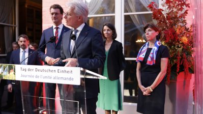 Empfang zum Tag der Deutschen Einheit in der Residenz des Deutschen Botschafters, Dr. Hans-Dieter Lucas