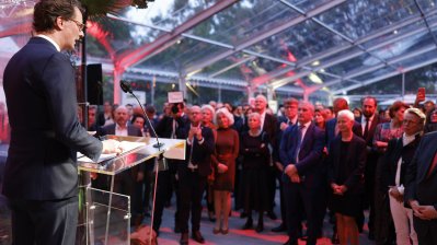 Empfang zum Tag der Deutschen Einheit in der Residenz des Deutschen Botschafters, Dr. Hans-Dieter Lucas