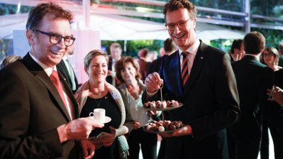 Empfang zum Tag der Deutschen Einheit in der Residenz des Deutschen Botschafters, Dr. Hans-Dieter Lucas