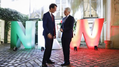 Empfang zum Tag der Deutschen Einheit in der Residenz des Deutschen Botschafters, Dr. Hans-Dieter Lucas