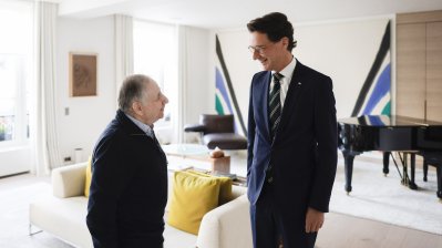 Politisches Gespräch mit Jean Todt