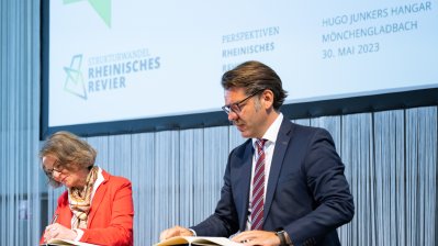 Eine gute Zukunft für das Rheinische Revier – Land und Region unterzeichnen Reviervertrag 2.0