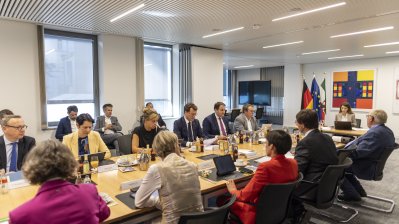 Kabinettsitzung in der Vertretung des Landes Nordrhein-Westfalen bei der Europäischen Union