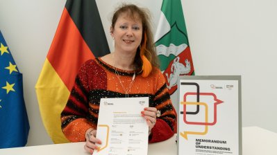 Deutschlands Sportland Nummer 1, Nordrhein-Westfalen, unterzeichnet das Memorandum of Understanding des Deutschen Olympischen Sportbundes 
