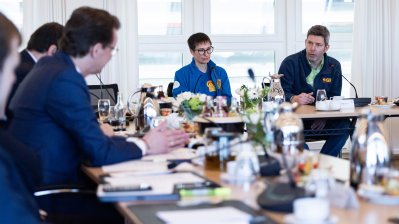 Ministerpräsident Wüst dankt nordrhein-westfälischen Helfern für Erdbebeneinsatz in der Türkei und Syrien