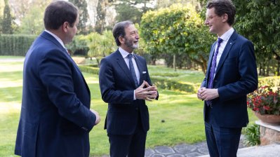 Ministerpräsident Hendrik Wüst reist nach Rom