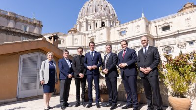 Ministerpräsident Hendrik Wüst reist nach Rom