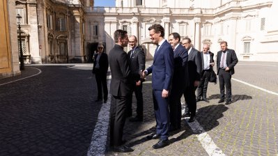 Ministerpräsident Hendrik Wüst reist nach Rom