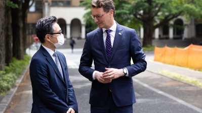 5. Juni 2023 - Ministerpräsident Hendrik Wüst besucht Tokio