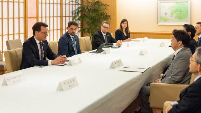 5. Juni 2023 - Ministerpräsident Hendrik Wüst besucht Tokio