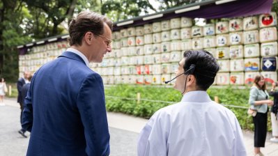 6. Juni 2023 - Ministerpräsident Hendrik Wüst besucht Tokio und Kawasaki