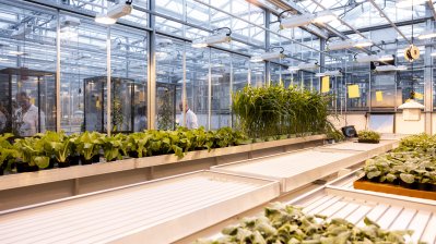 Ministerpräsident Hendrik Wüst besucht Bayer in Monheim