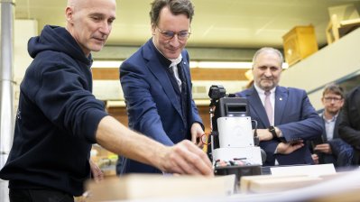 Besuch des Campus Handwerk