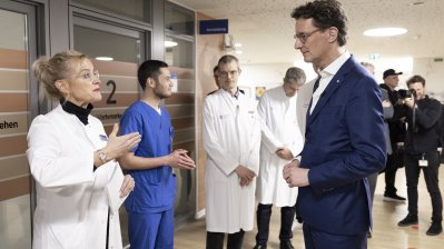 Besuch des Centrums für Integrierte Onkologie