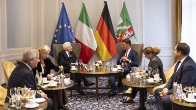 Staatsbesuch des Präsidenten der Italienischen Republik S.E. Sergio Mattarella in Nordrhein-Westfalen