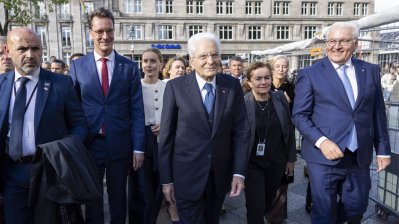 Staatsbesuch des Präsidenten der Italienischen Republik S.E. Sergio Mattarella in Nordrhein-Westfalen