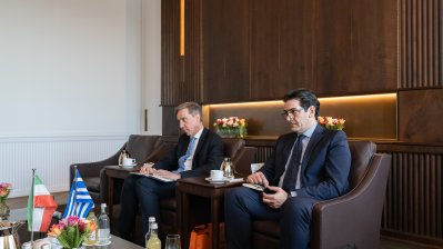 Ministerpräsident Hendrik Wüst empfängt den Botschafter Griechenlands