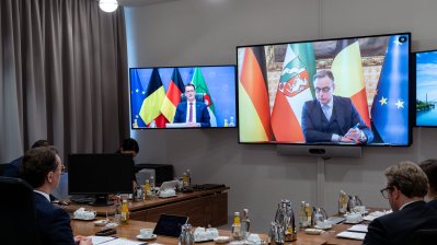 Ministerpräsident Wüst und Premierminister De Wever bekräftigen Zusammenarbeit von Belgien und Nordrhein-Westfalen