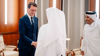 Begrüßungssituation