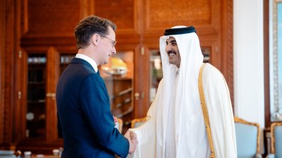 Begrüßungssituation