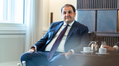 Ministerpräsident Hendrik Wüst empfängt Außenminister Dr. Johann Wadephul