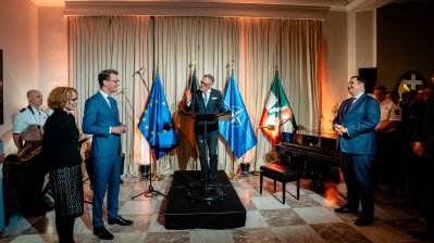 Gemeinsamer Empfang anlässlich des Tags der deutschen Einheit mit der Ständigen Vertretung Deutschlands bei der NATO