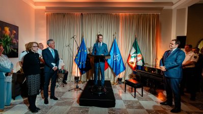 Gemeinsamer Empfang anlässlich des Tags der deutschen Einheit mit der Ständigen Vertretung Deutschlands bei der NATO