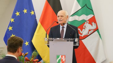 Dr. Jürgen Linden während seiner Rede