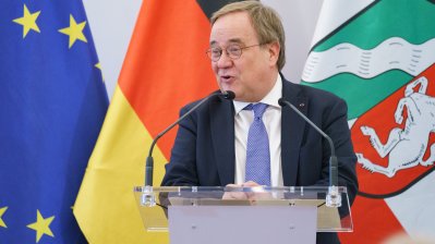 Ministerpräsident a.D. Armin Laschet während seiner Rede