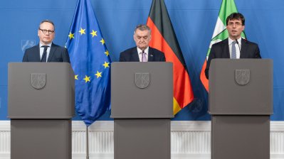 Kabinettpressekonferenz zur Bekämpfung organisierter Finanzkriminalität