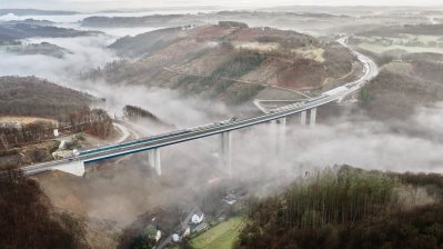 Vorzeitige Wiedereröffnung der A45-Talbrücke Rahmede setzt bundesweites Signal