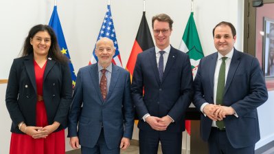 Amtsantritt von Alan Meltzer Charge d´Affaires (USA)