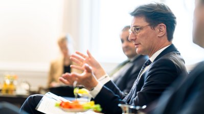 Amtsantritt von Alan Meltzer Charge d´Affaires (USA)