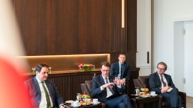 Amtsantritt von Alan Meltzer Charge d´Affaires (USA)