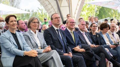 Ministerpräsident Wüst eröffnet Landesgartenschau Neuss