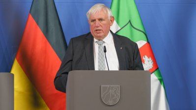 Minister Laumann während seiner Rede