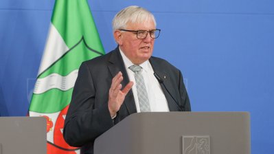 Minister Laumann während seiner Rede