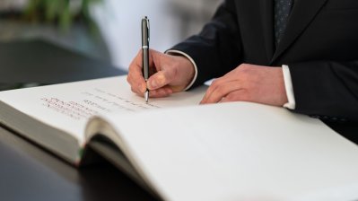 Ministerpräsident Wüst empfängt den Premierminister der Republik Kosovo Albin Kurti