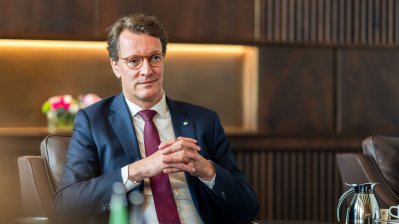 Ministerpräsident Wüst empfängt den Premierminister der Republik Kosovo Albin Kurti