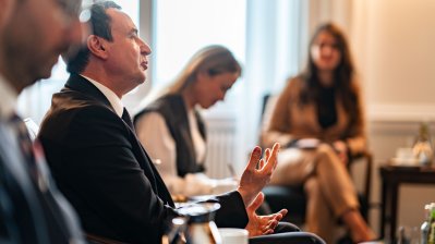Ministerpräsident Wüst empfängt den Premierminister der Republik Kosovo Albin Kurti
