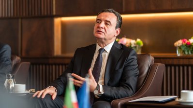Ministerpräsident Wüst empfängt den Premierminister der Republik Kosovo Albin Kurti