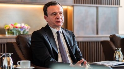 Ministerpräsident Wüst empfängt den Premierminister der Republik Kosovo Albin Kurti
