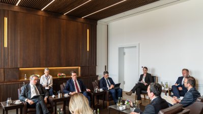Ministerpräsident Wüst empfängt den Premierminister der Republik Kosovo Albin Kurti