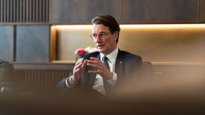 Ministerpräsident Wüst empfängt österreichischen Bundesminister Wolfgang Hattmannsdorfer