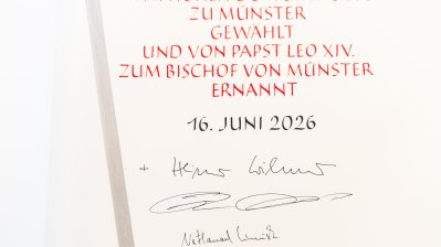 Dr. Heiner Wilmer legt Treueid als künftiger Bischof von Münster ab