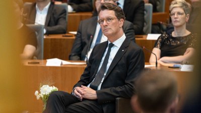 Fünf Jahre nach der Hochwasserkatastrophe: Gemeinsames Gedenken von Landtag und Landesregierung im Beisein von Bundespräsident Steinmeier
